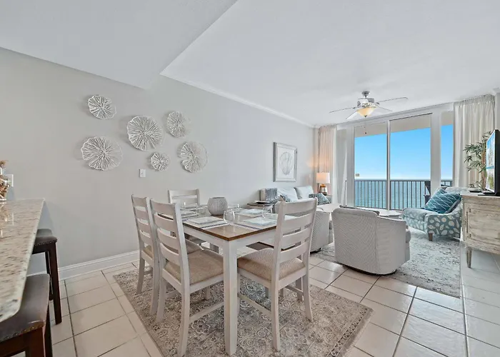 Apartment Lighthouse 1012-luxury Beachfront Bonus Bunk Great Amenities 10th-flr Gulf Shores