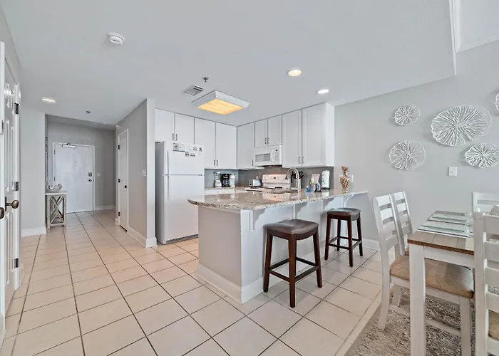 Apartment Lighthouse 1012-luxury Beachfront Bonus Bunk Great Amenities 10th-flr Gulf Shores