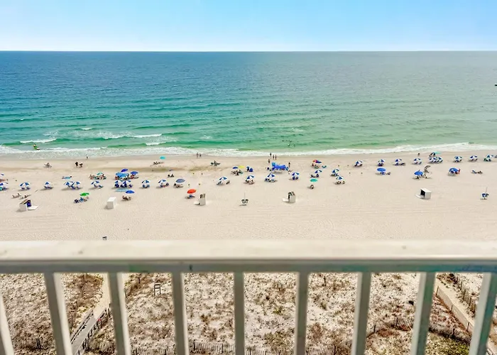 Apartment Lighthouse 1012-luxury Beachfront Bonus Bunk Great Amenities 10th-flr Gulf Shores